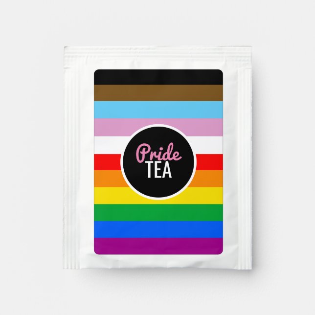 LGBTQ+ Inclusive Pride Tea Bag Drink Mix (Front)