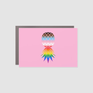LGBTQ Inclusive Swinger Pride (Pink) Car Magnet