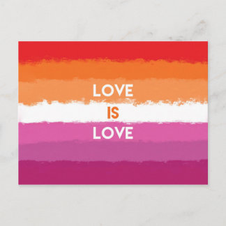 LGBTQ lesbian Pride Postcard