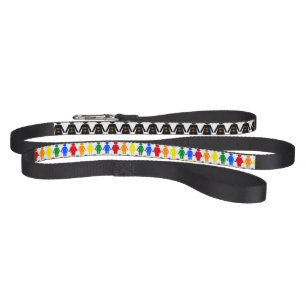 LGBTQ Lesbian Silhouette and Rainbow Ladies Pet Leash