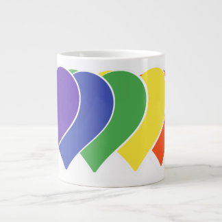 LGBTQ+ LGBTQ Gay Pride Equality Trans Transgender Giant Coffee Mug