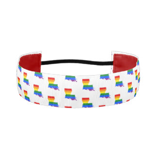 LGBTQ LOUISIANA PRIDE ATHLETIC HEADBAND