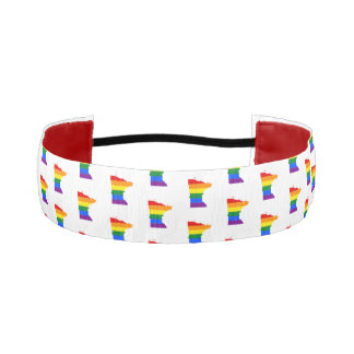 LGBTQ MINNESOTA PRIDE Polo Athletic Headband