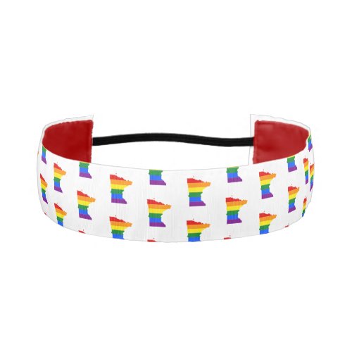 LGBTQ MINNESOTA PRIDE Polo  Athletic Headband