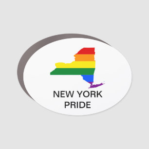 LGBTQ NEW YORK PRIDE CAR MAGNET