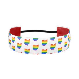 LGBTQ OHIO PRIDE ATHLETIC HEADBAND