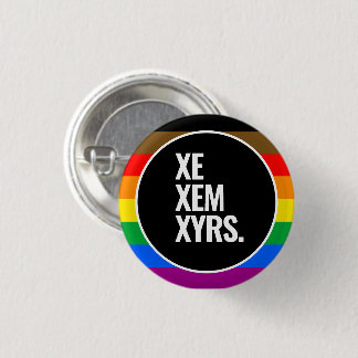 LGBTQ+ Philadelphia Pride Flag (QPOC) Button