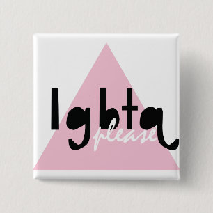 LGBTQ Please Button