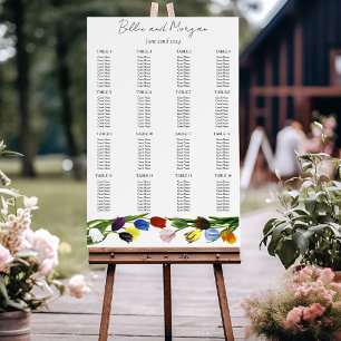 LGBTQ plus Tulips Flowers Foam Board