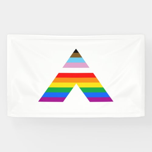 LGBTQ POC Ally Symbol Banner