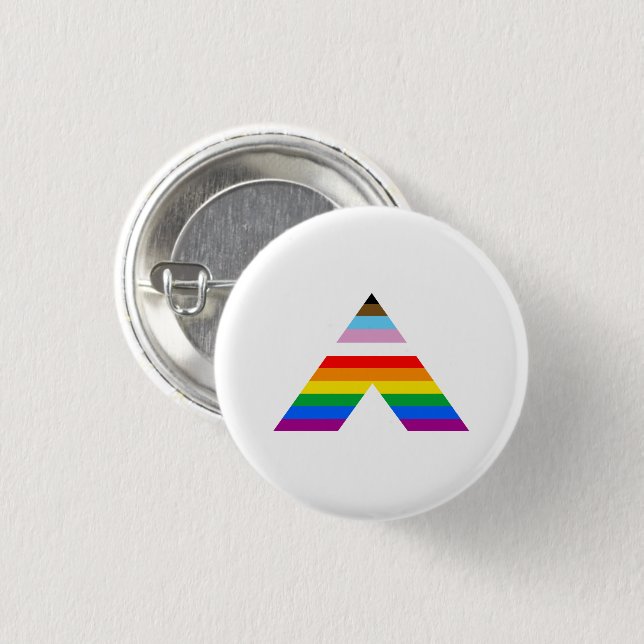 LGBTQ POC Ally Symbol Button (Front & Back)