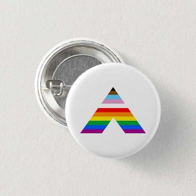 LGBTQ POC Ally Symbol Button (Front & Back)