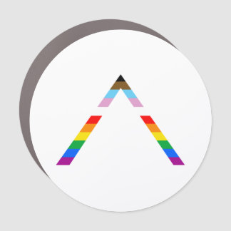 LGBTQ POC Ally Symbol Car Magnet
