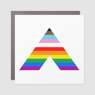 LGBTQ POC Ally Symbol Car Magnet