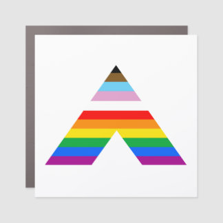 LGBTQ POC Ally Symbol Car Magnet