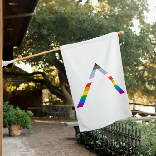 LGBTQ POC Ally Symbol House Flag