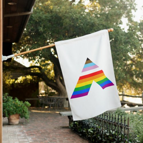 LGBTQ POC Ally Symbol House Flag