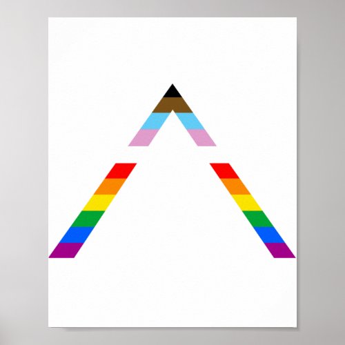 LGBTQ POC Ally Symbol Poster