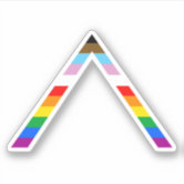  Dark Spark Decals Bandera LGBTQ+ con símbolo de Ally