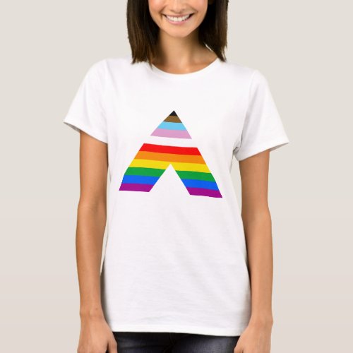 LGBTQ POC Ally Symbol T_Shirt