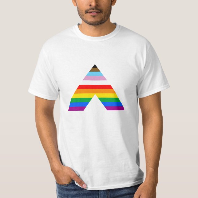 LGBTQ POC Ally Symbol T-Shirt (Front)