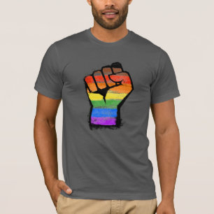 LGBTQ POC Philly Pride Fist T-Shirt