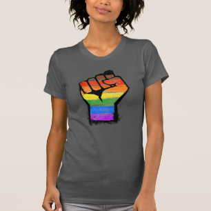 LGBTQ POC Philly Pride Fist T-Shirt