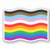  Dark Spark Decals Bandera LGBTQ+ con símbolo de Ally