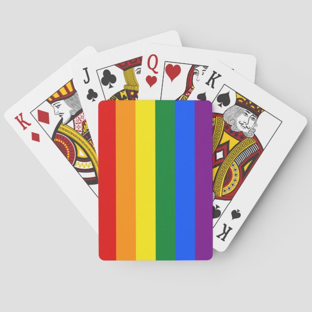 lgbtq Poker Playing Cards (Back)