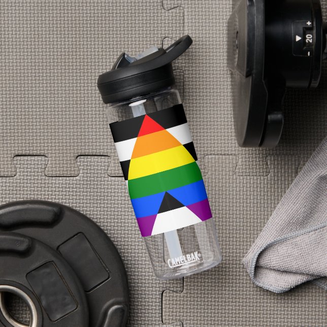 LGBTQ Pride Ally Water Bottle (Gym)