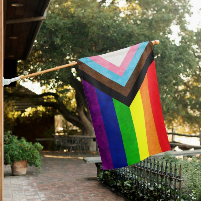 LGBTQ+ Pride and Support  House Flag (In SItu)