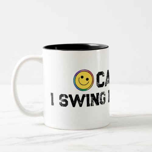 LGBTQ Pride Bi swing both ways Two_Tone Coffee Mug