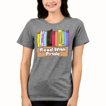 LGBTQ+ Pride Booklover's tee