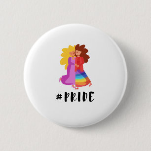 LGBTQ+ #Pride Button