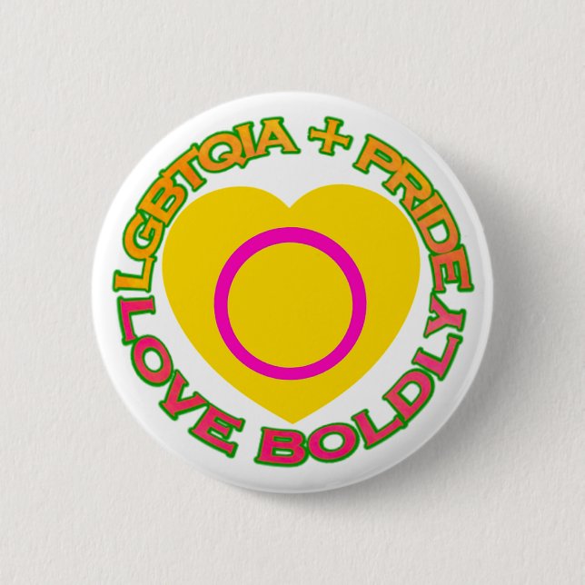 lgbtq pride button (Front)