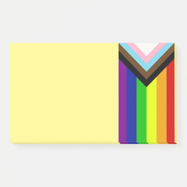 LGBTQ+ Pride Button Post-it Notes (Front)