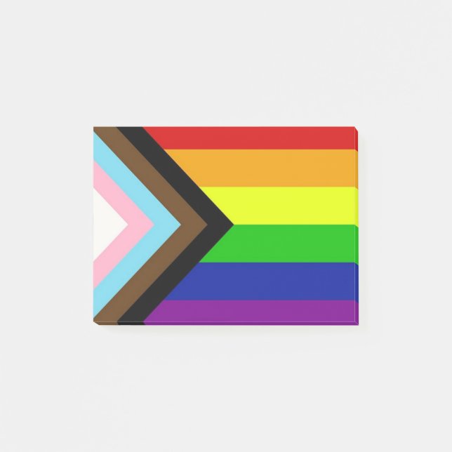 LGBTQ+ Pride Button Post-it Notes (Front)