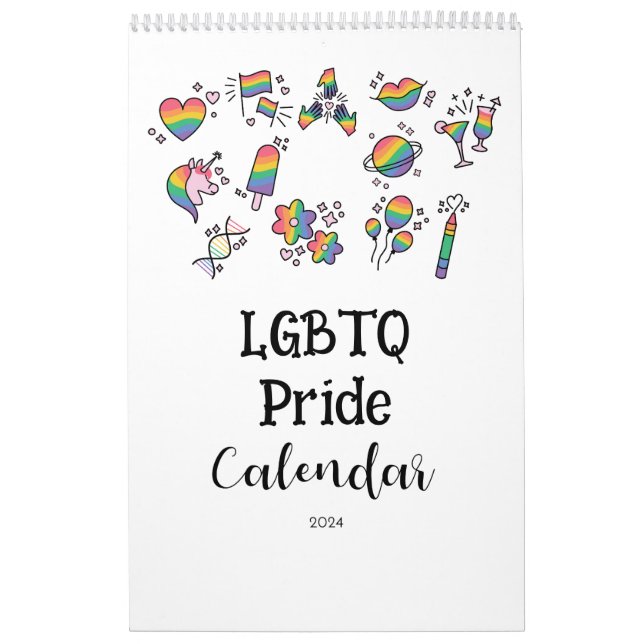 LGBTQ Pride Calendar (Cover)