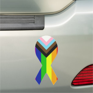 LGBTQ+ Pride Car Magnet