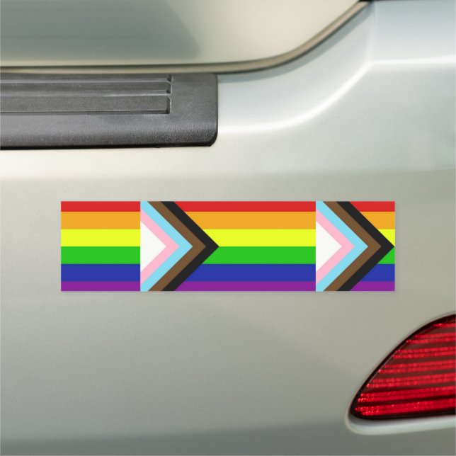 LGBTQ+ Pride Car Magnet (In Situ)