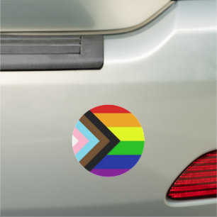 LGBTQ+ Pride Car Magnet