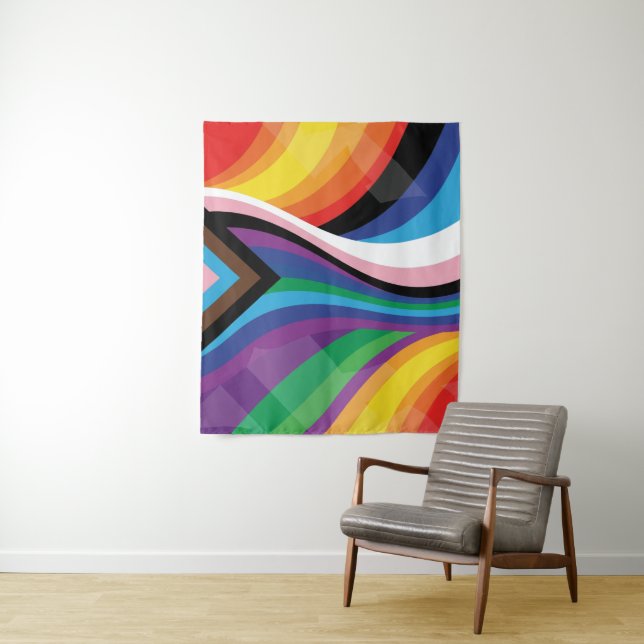 LGBTQ+ Pride Celebration: Special Design Tapestry (In Situ)