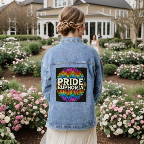 LGBTQ pride Denim Jacket