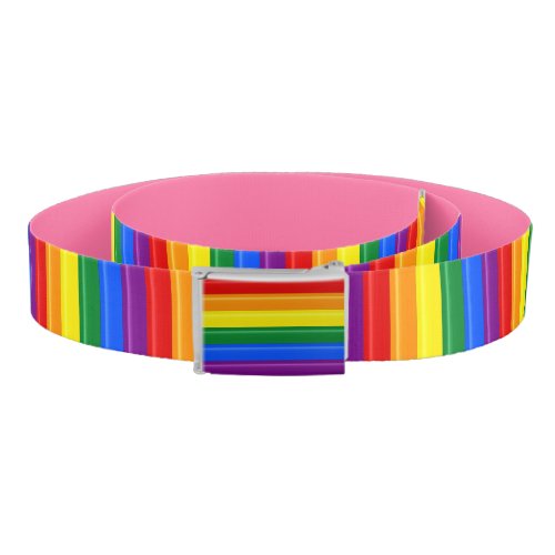 LGBTQ Pride Design Belt