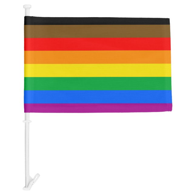 LGBTQ Pride Flag (8 Stripes) (Front)