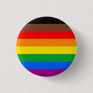 LGBTQ Pride Flag (8 Stripes) Button