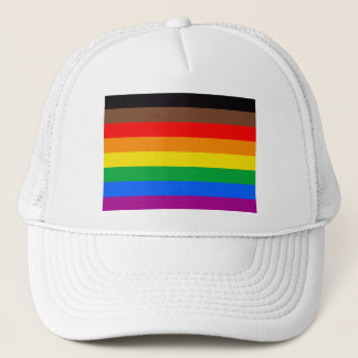 LGBTQ Pride Flag (8 Stripes) Trucker Hat
