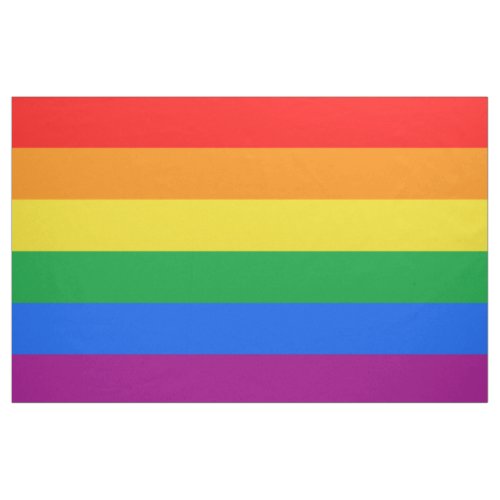 LGBTQ Pride Flag Fabric