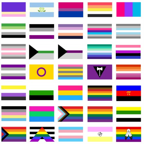LGBTQ Pride Flags Sticker