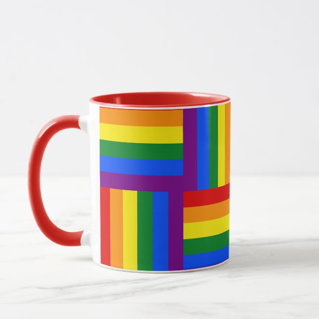 LGBTQ+ Pride Inspired Mug (Left)